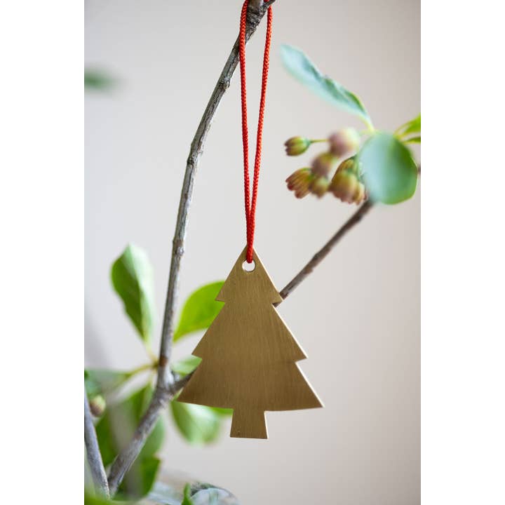 20% OFF: Brass Tree Ornament