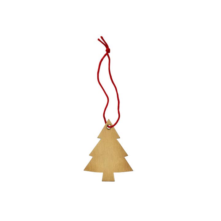 20% OFF: Brass Tree Ornament