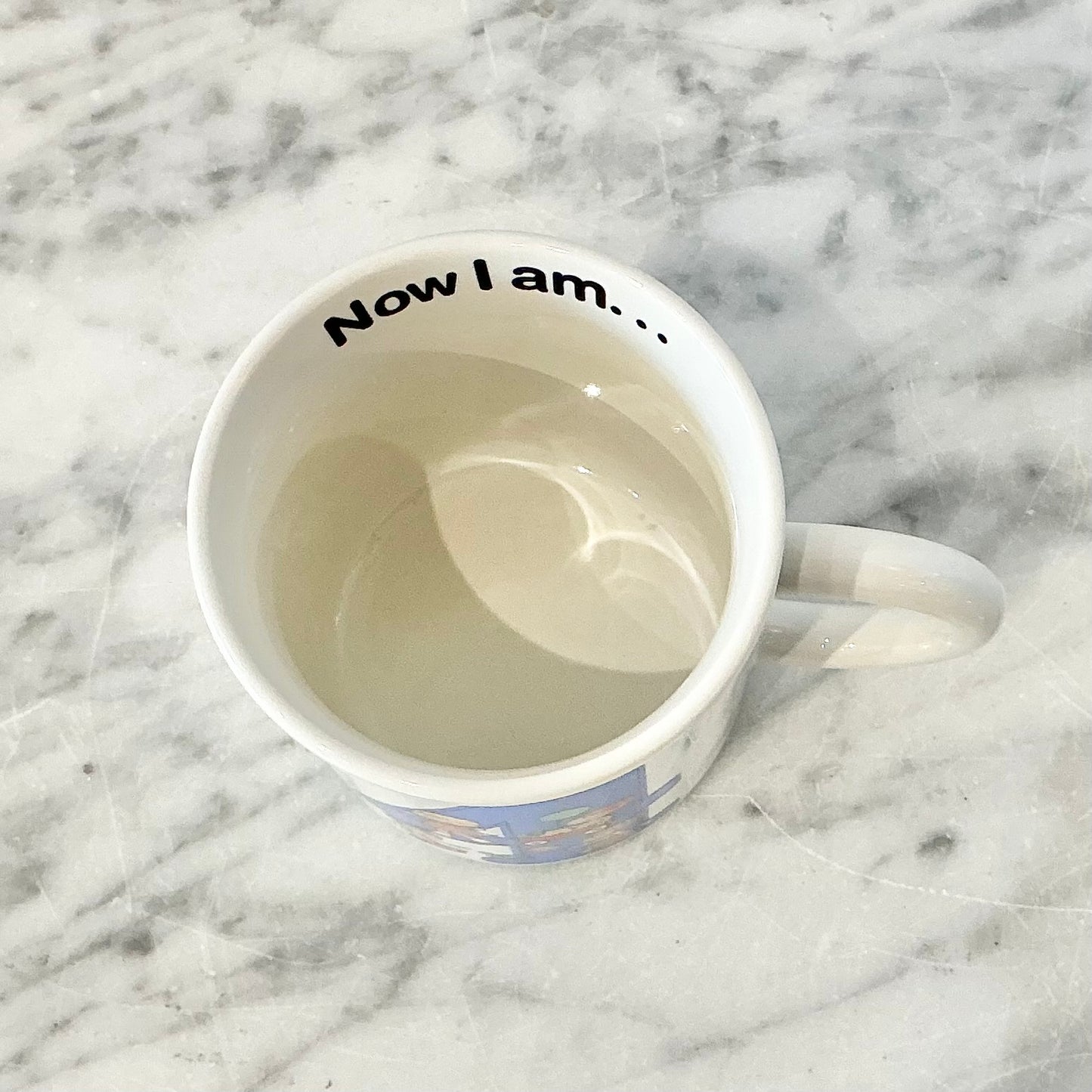 Vintage “Now I Am 4” Mug