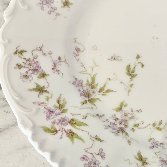 Vintage Decorative Floral Plate