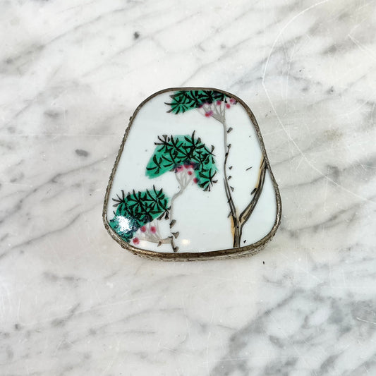 Vintage Porcelain Shard Box