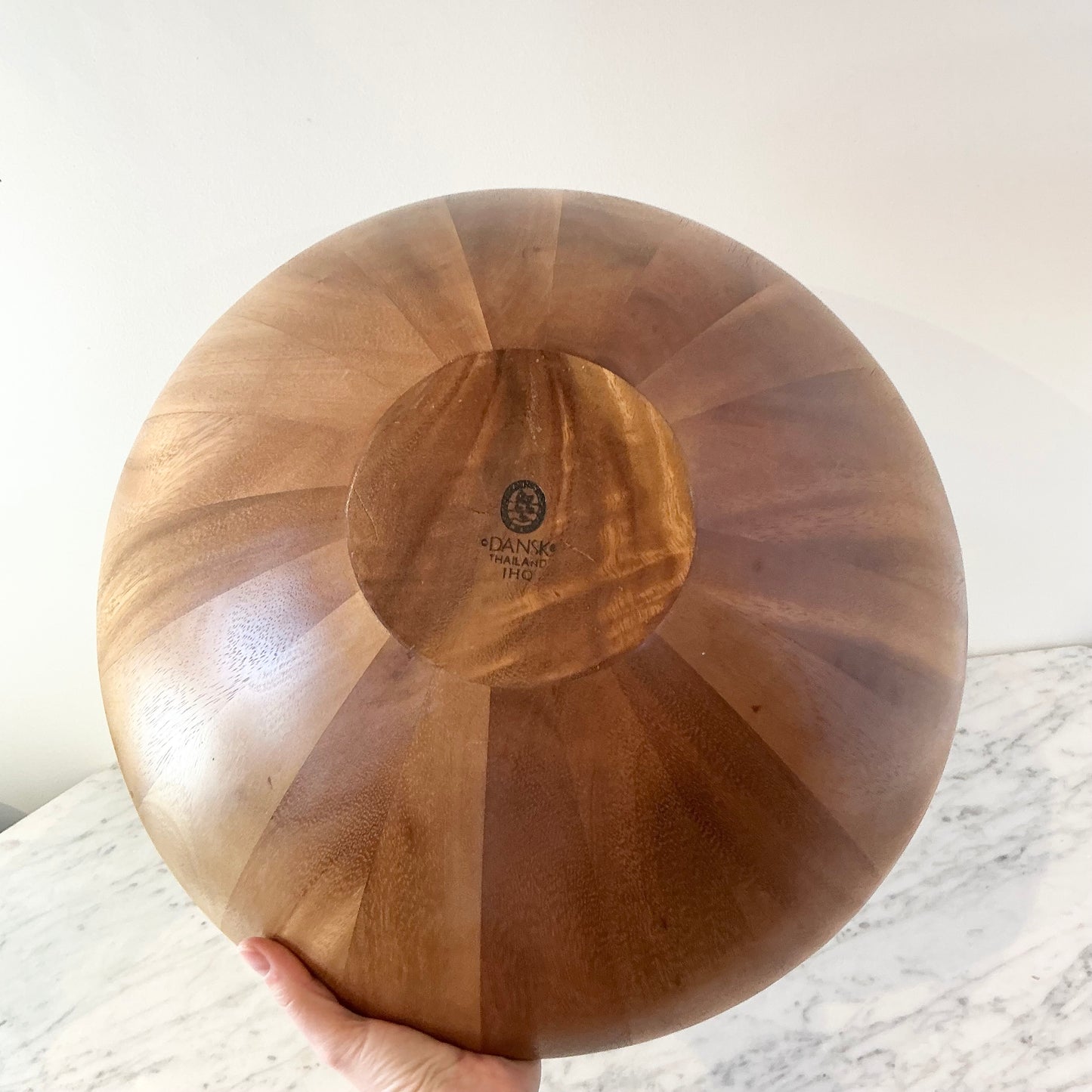 Vintage XL Dansk Teak Serving Bowl
