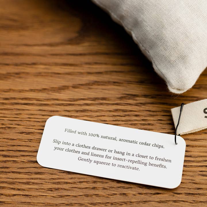 Cedar Sachet Pouch