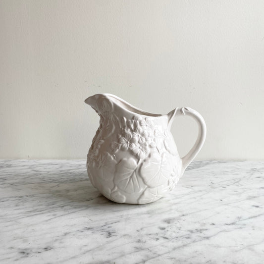 Vintage Ceramic Floral Pitcher