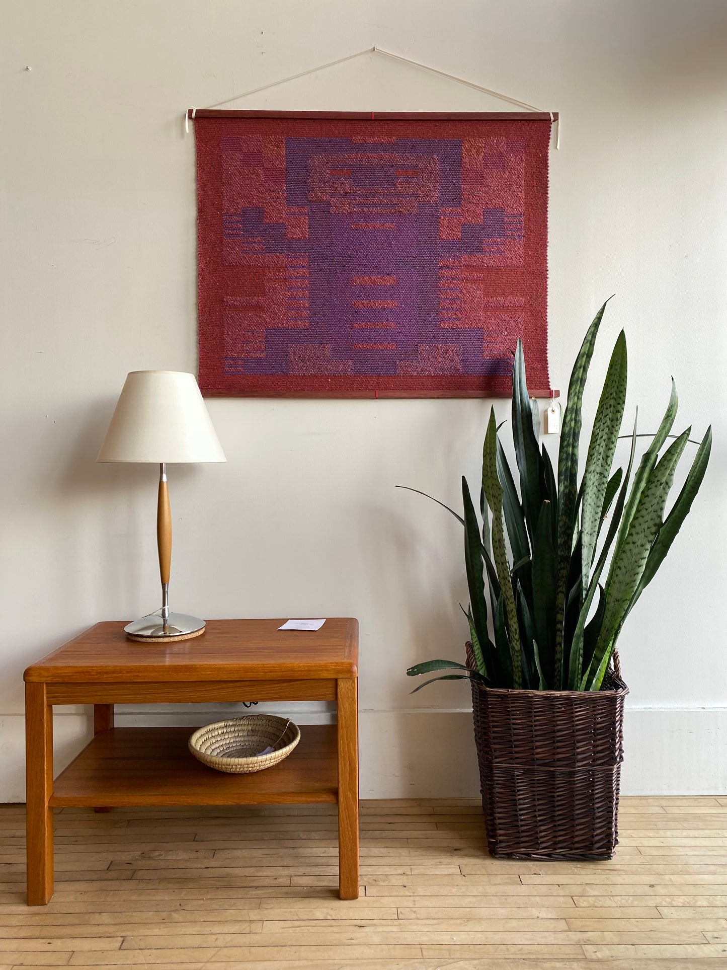 ON HOLD: Vintage Handmade Weaving / Wall Hanging / Textile Art