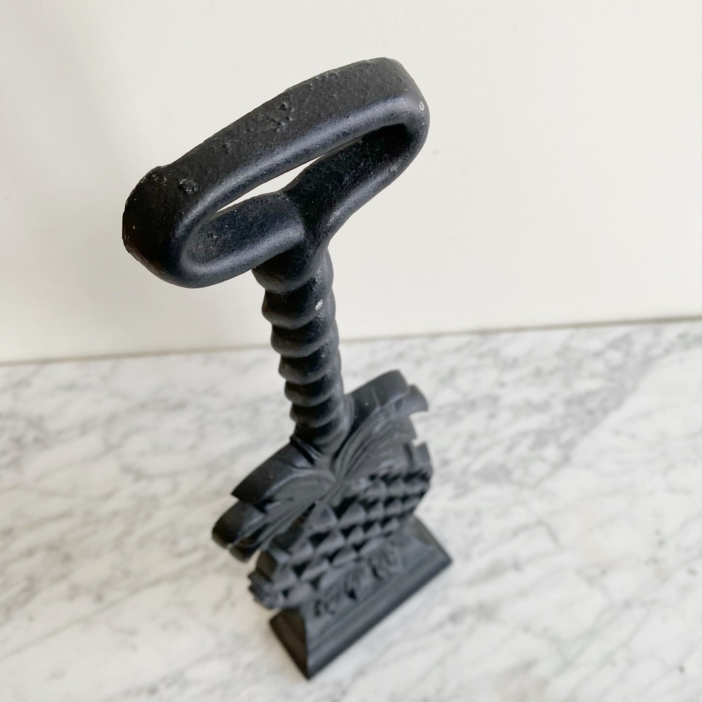 Vintage Cast Metal Pineapple Doorstop