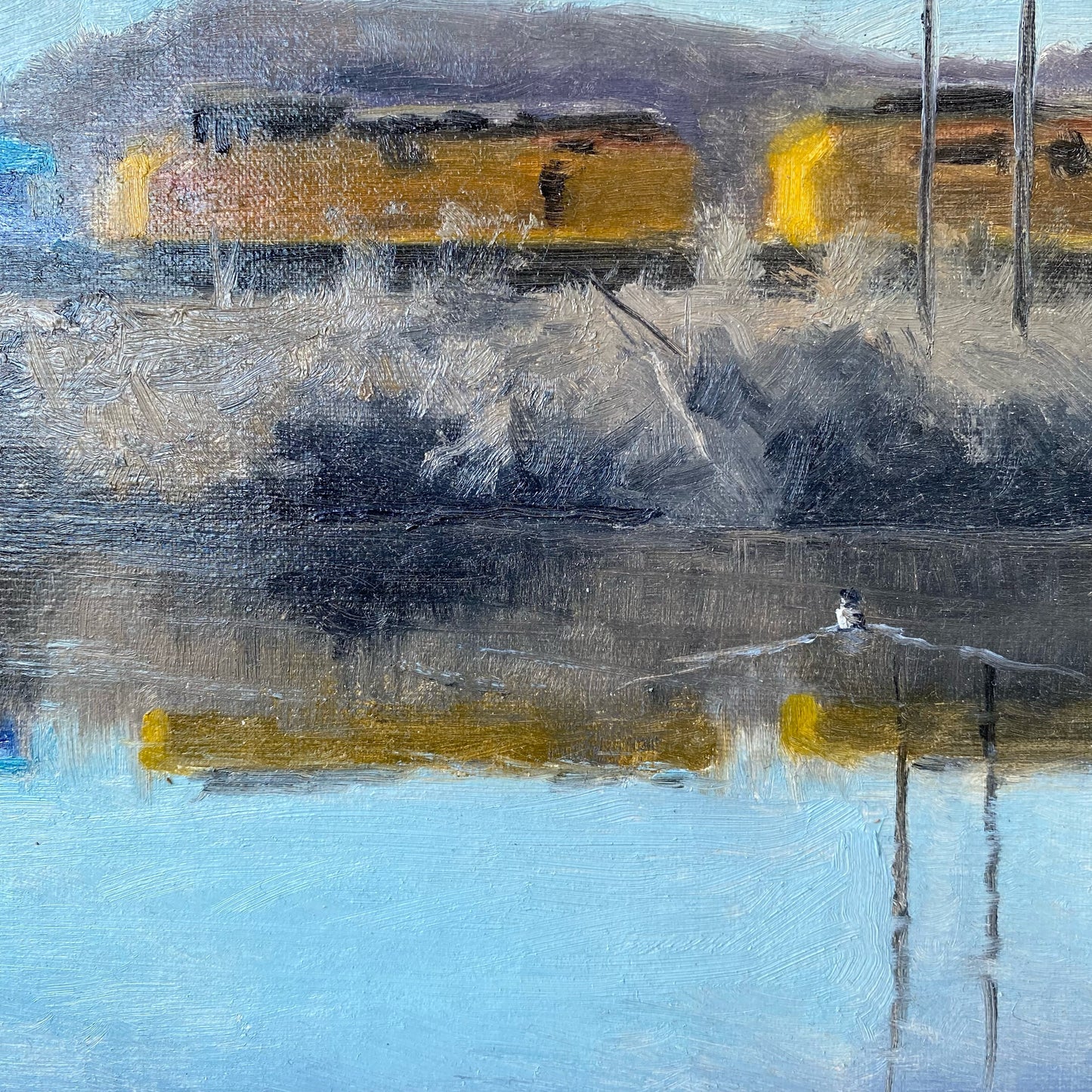 Original Oil Painting by Joni Jurek ("Iron Horse")
