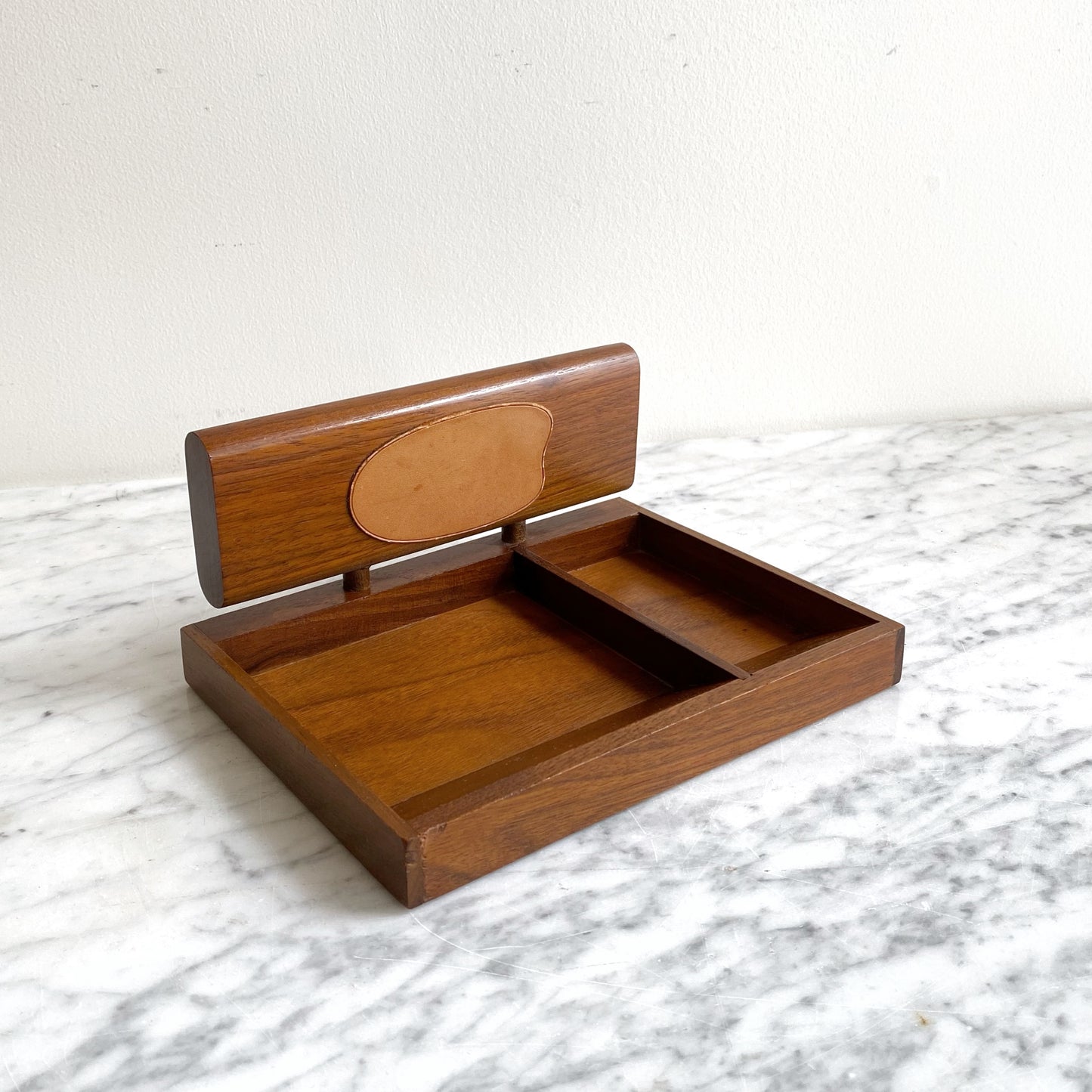Vintage Wooden Dresser Organizer / Tray