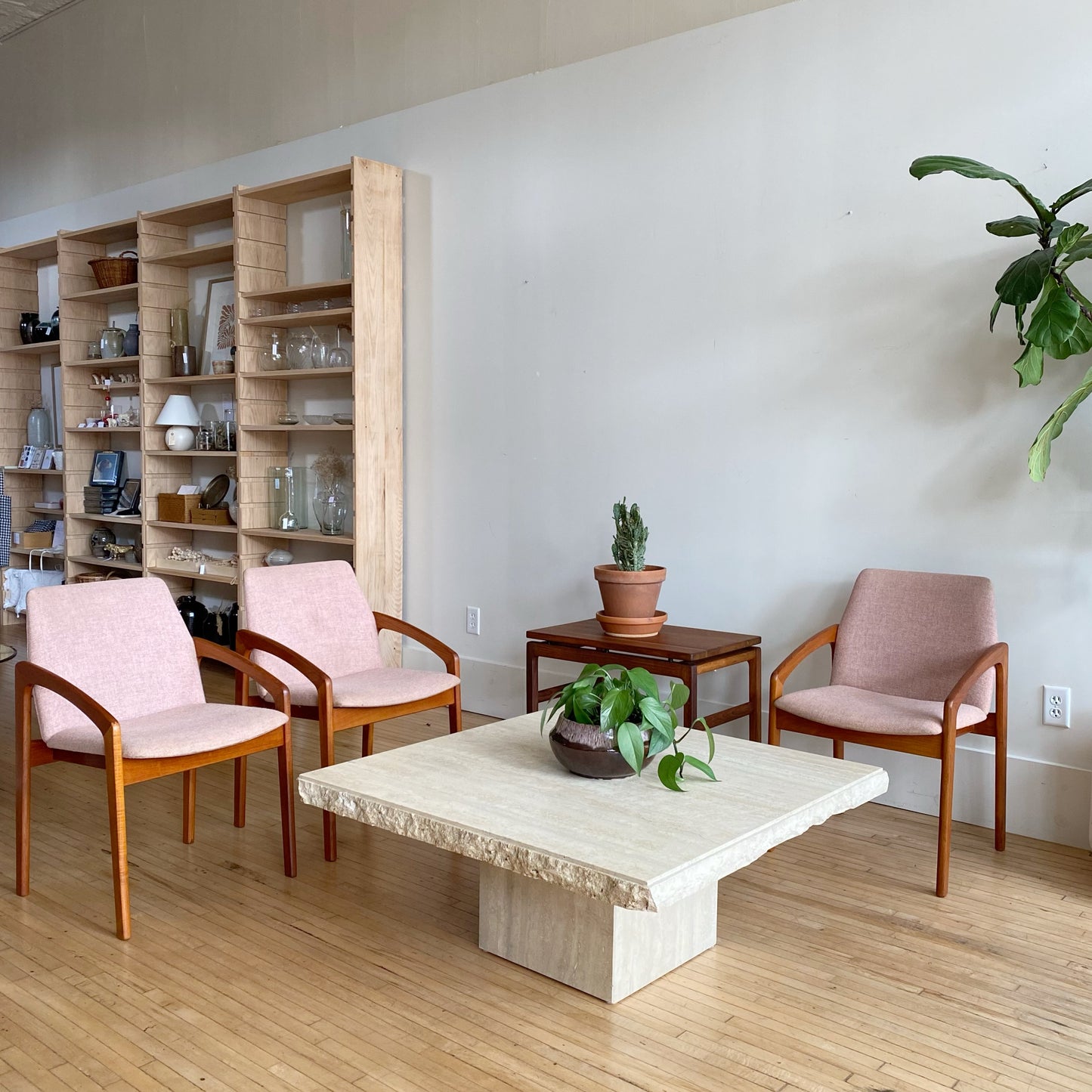 S/6 Teak Danish Modern Dining Chairs by Kai Kristiansen, produced by KS Mobler
