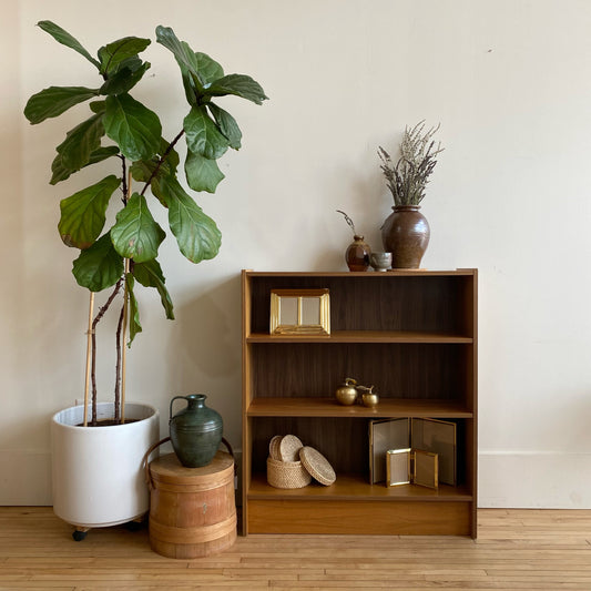 Vintage Wood Bookcase