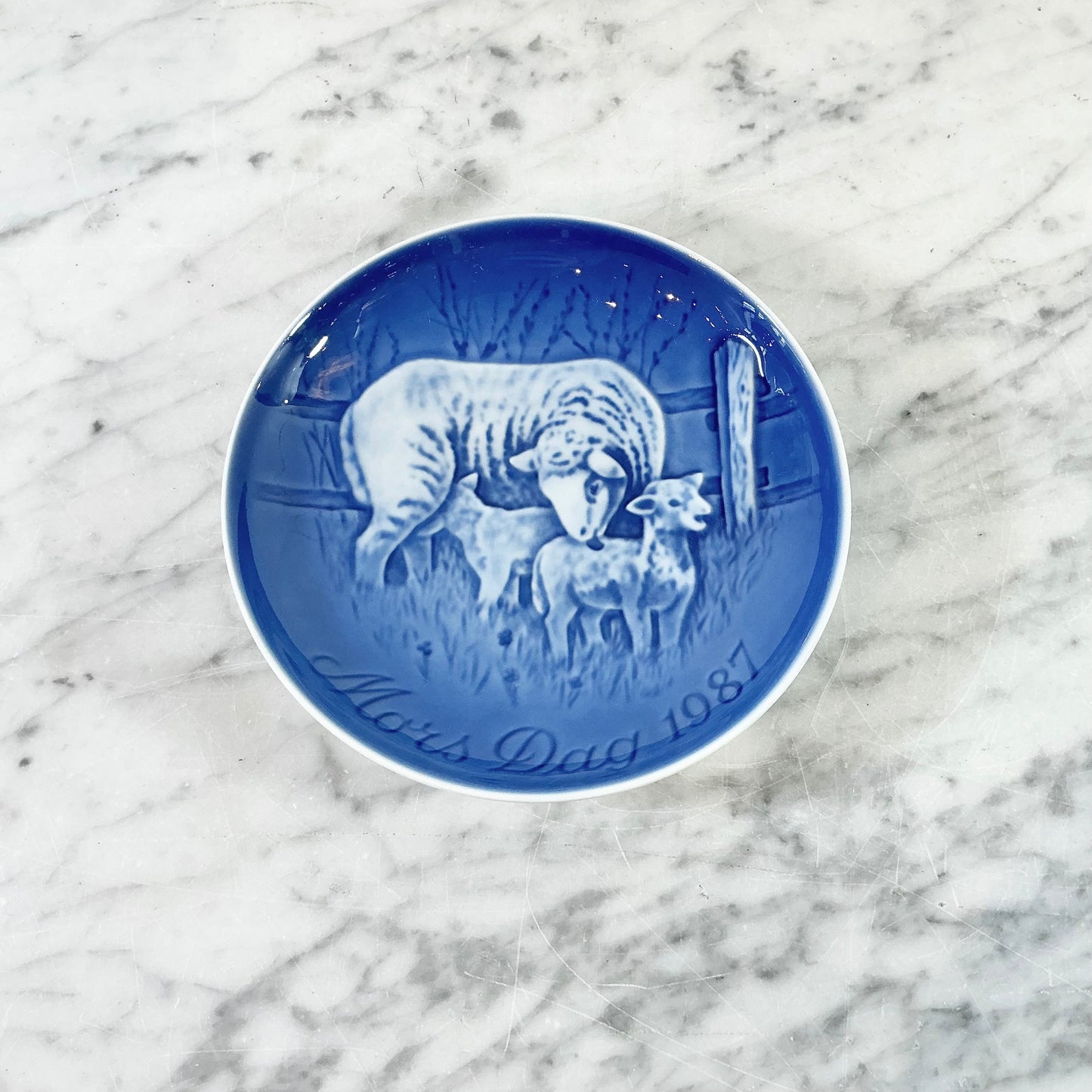 Vintage Porcelain Mother’s Day Plate, Choose Style