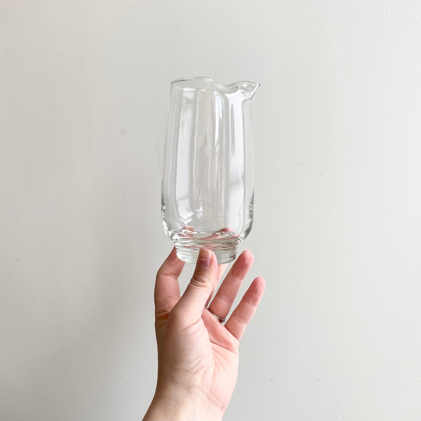 Vintage MCM Libbey Glass Cocktail / Juice Pitcher