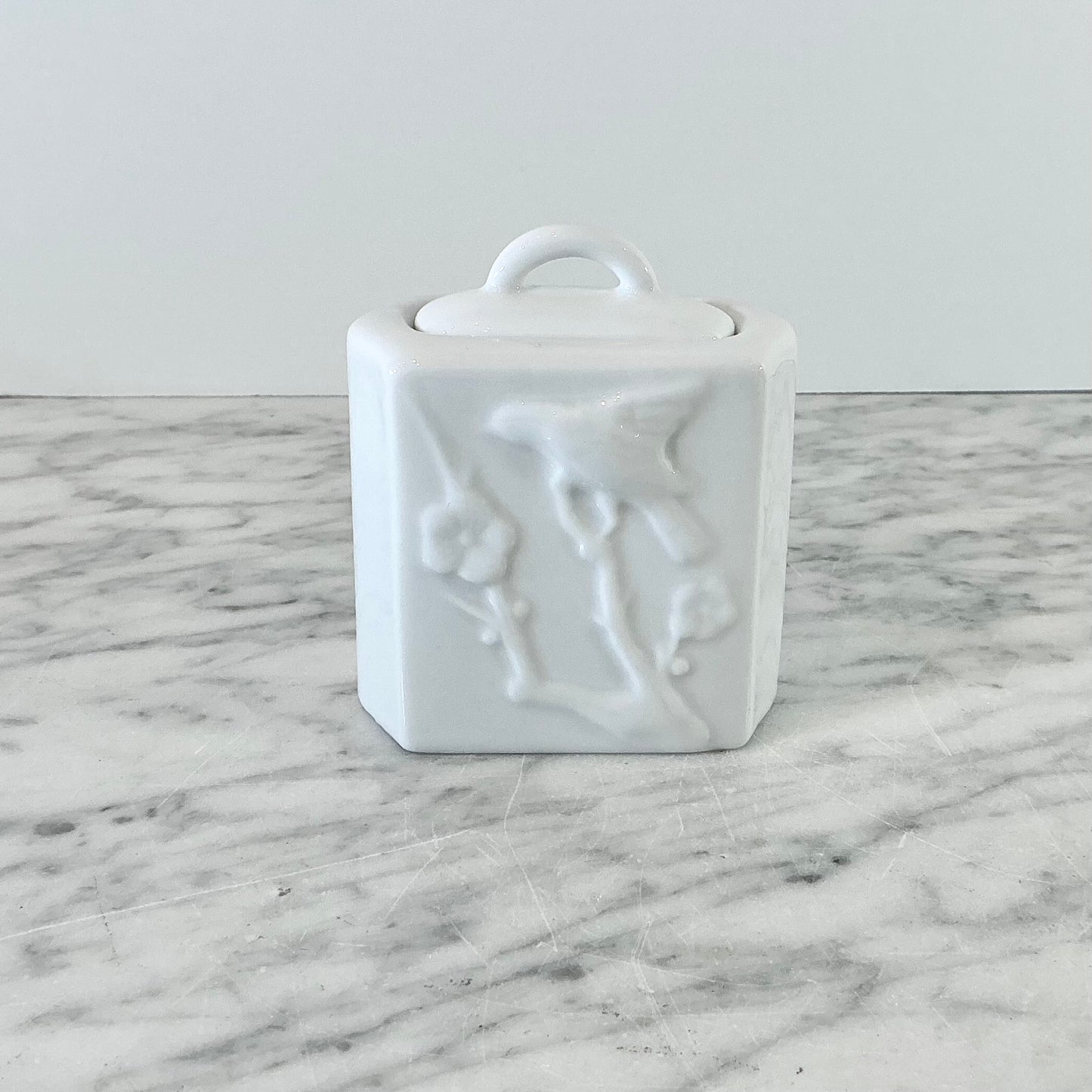 Vintage Porcelain Sugar + Cream Set