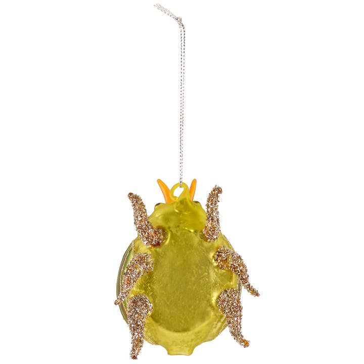 40% OFF: Glass Beetle Ornament