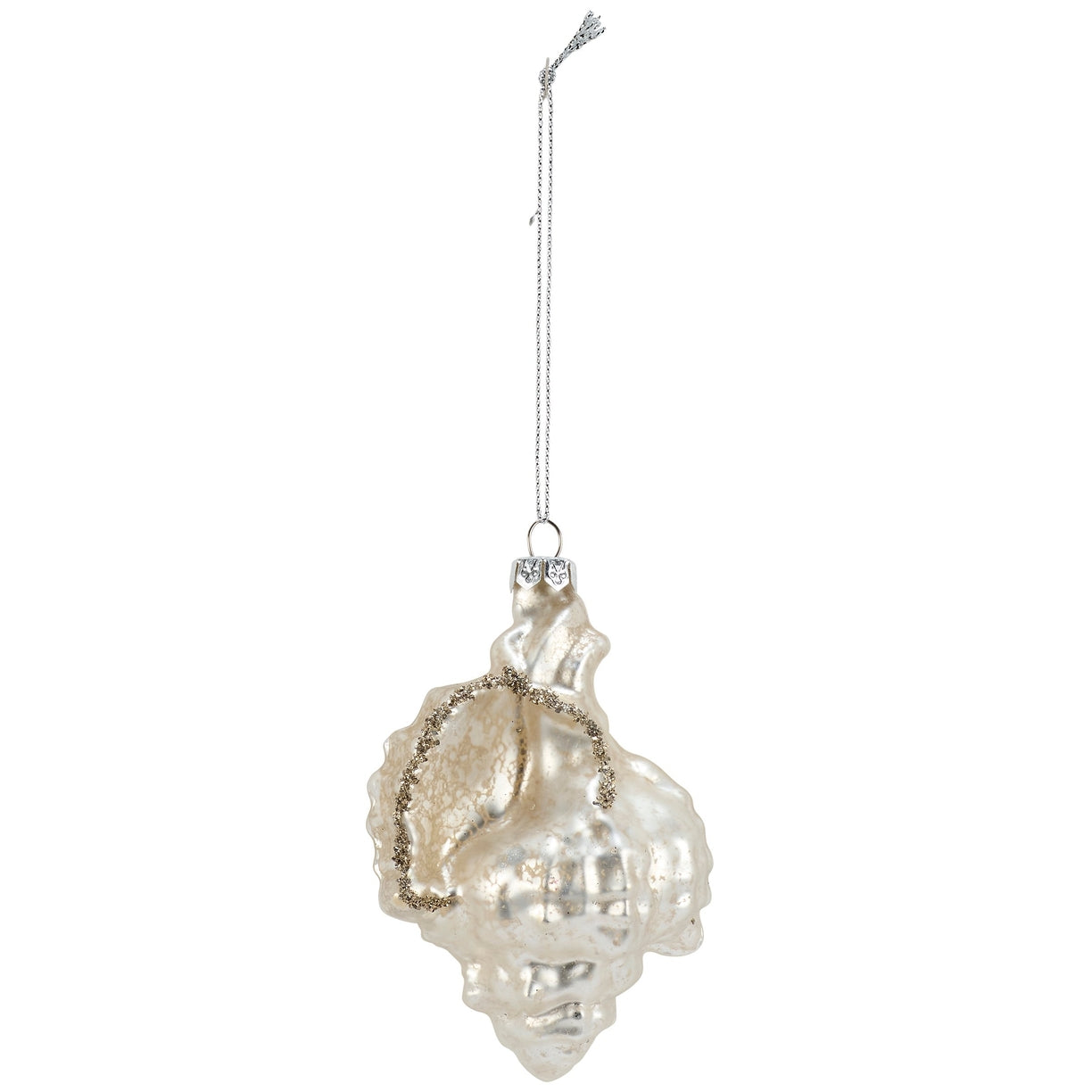 40% OFF: Glass Conch Shell Ornament