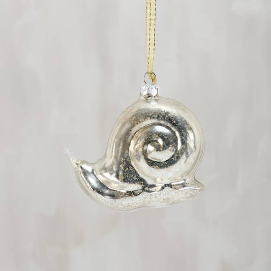 40% OFF: Glass Snail Ornament