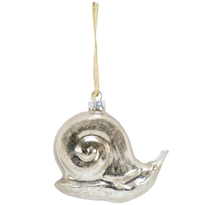 40% OFF: Glass Snail Ornament