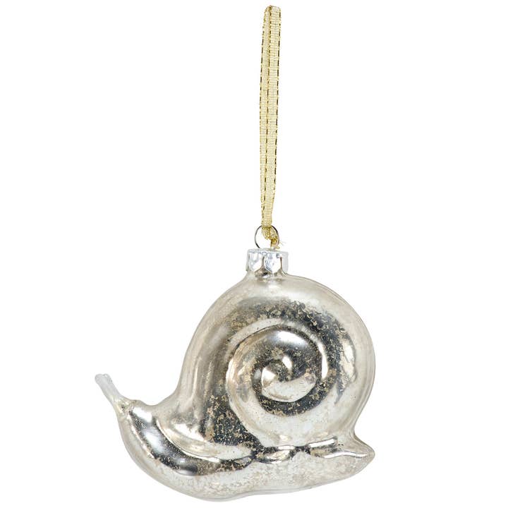 40% OFF: Glass Snail Ornament