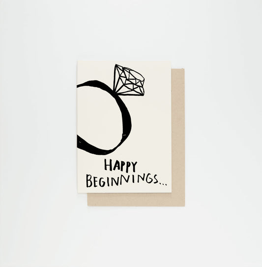 Card: Happy Beginnings