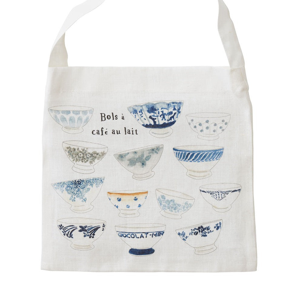 Isabelle Boinot Bag, Cafe au lait Bowls