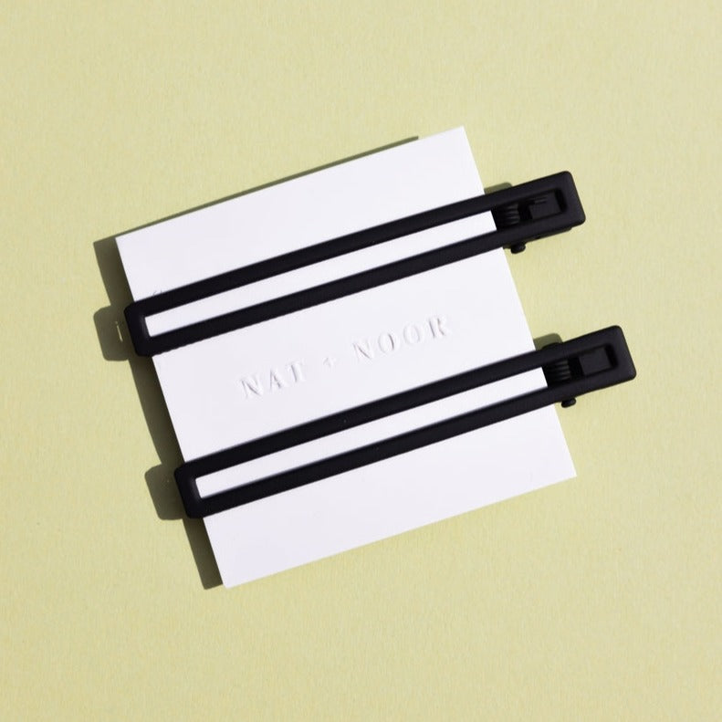 LEIA Hair Clips, Black