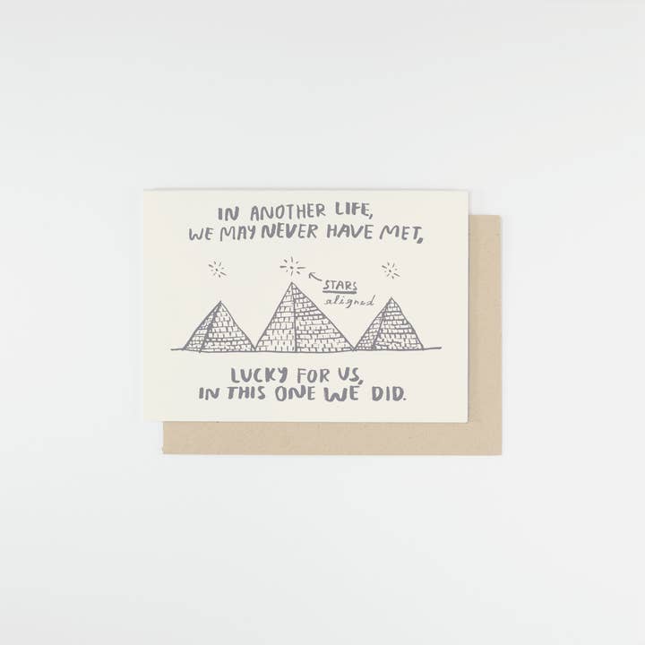 Lucky For Us Card