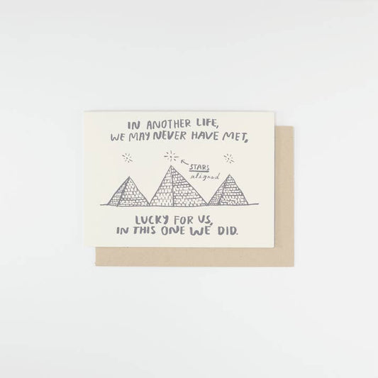 Lucky For Us Card