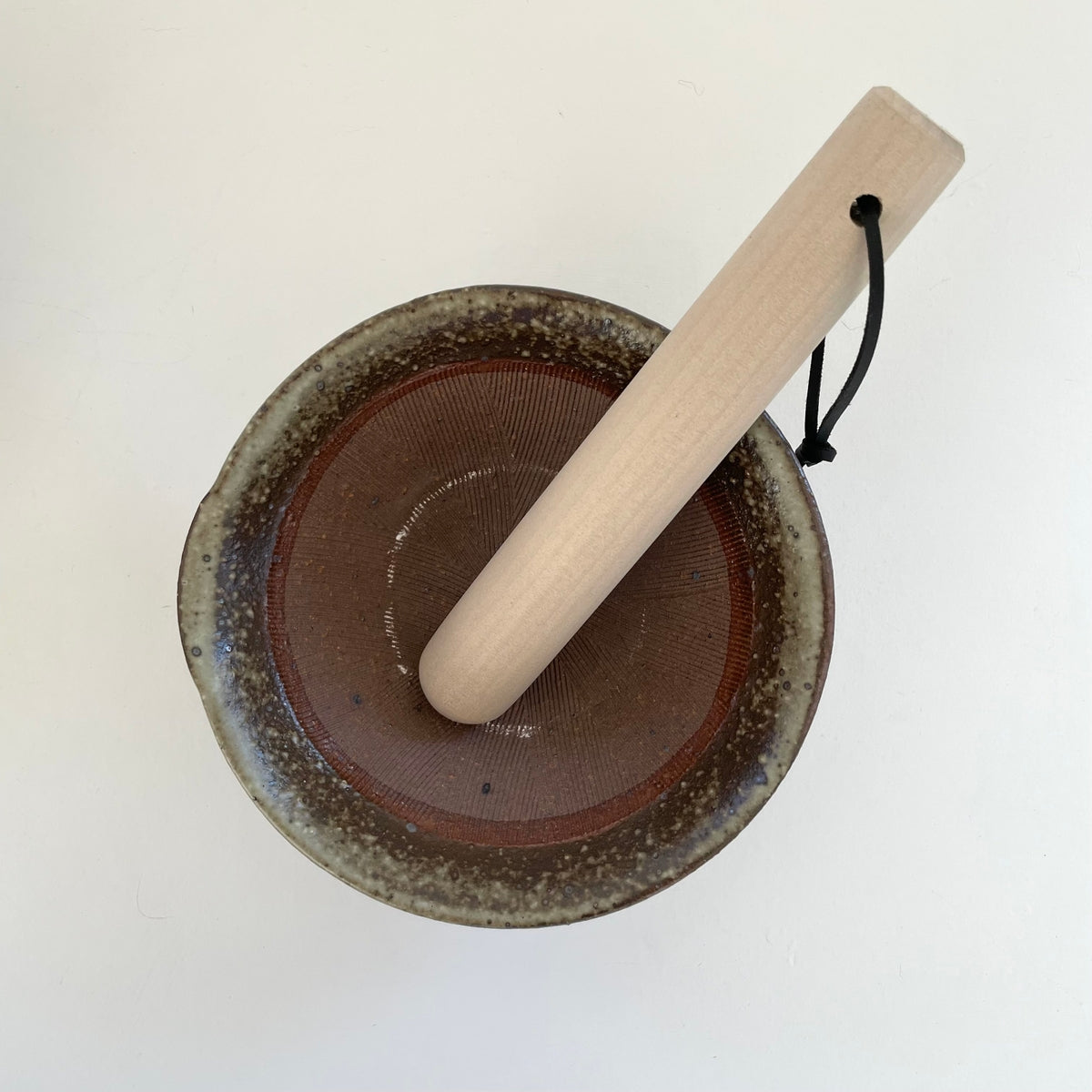 Japanese Hinoki Cypress Wood Pestle, 6"
