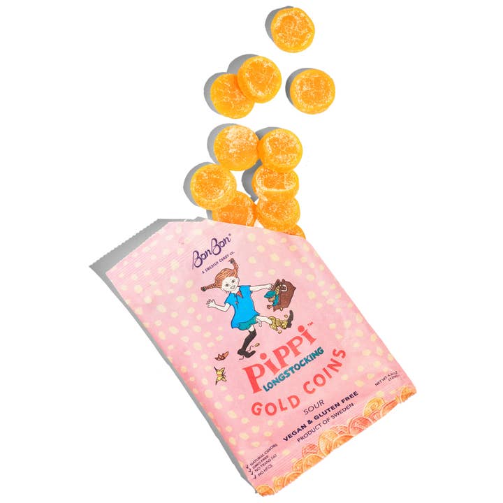 Pippi Longstocking Gold Coins Candy