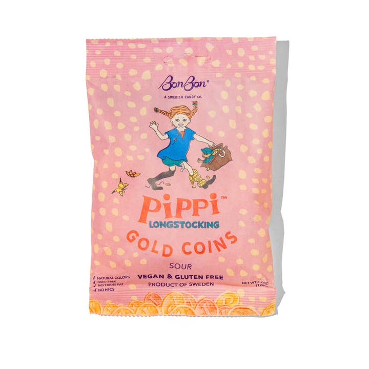 Pippi Longstocking Gold Coins Candy