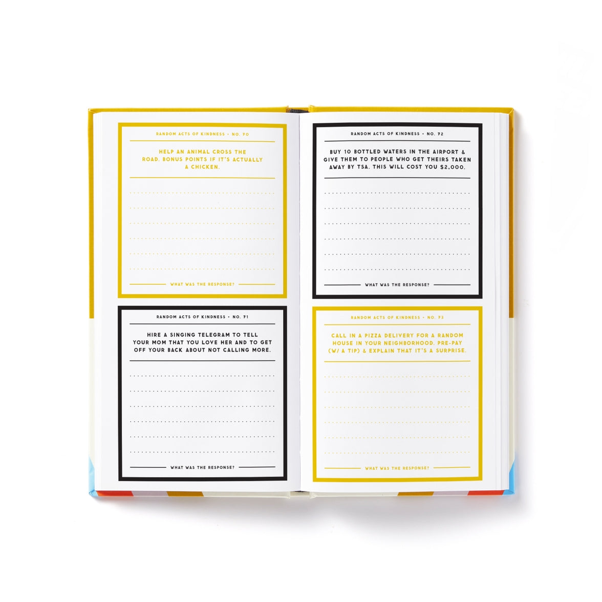 "A Billion Acts of Kindness" Journal