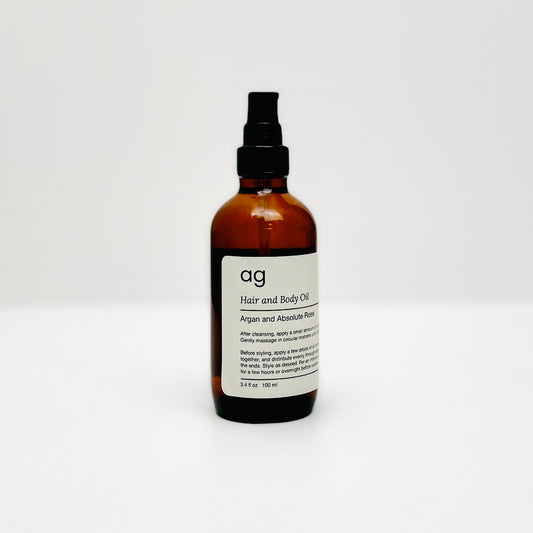 Rose Absolute Hair and Body Oil Infused with Argan