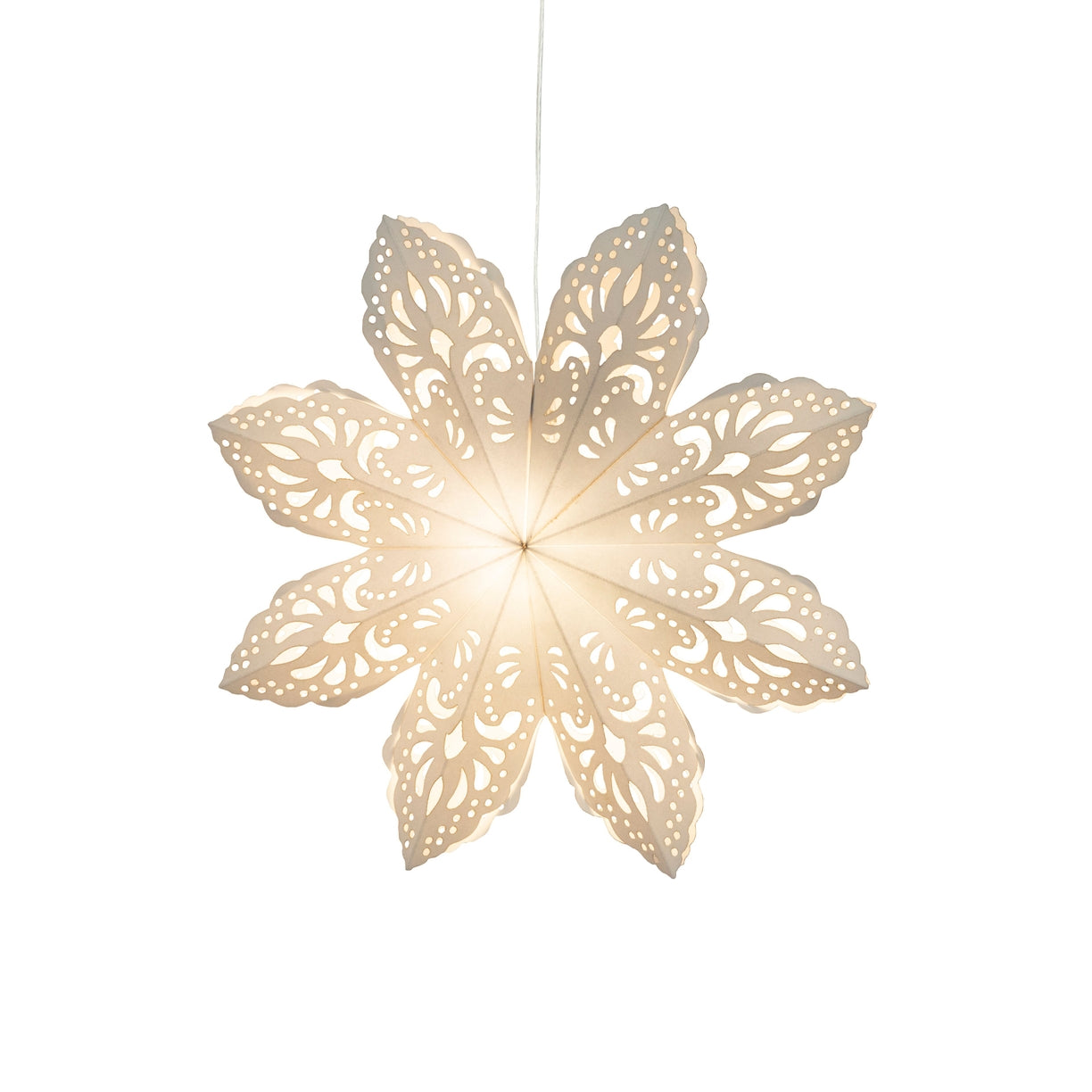 10% OFF: Snowflake Ice Flower, 8"