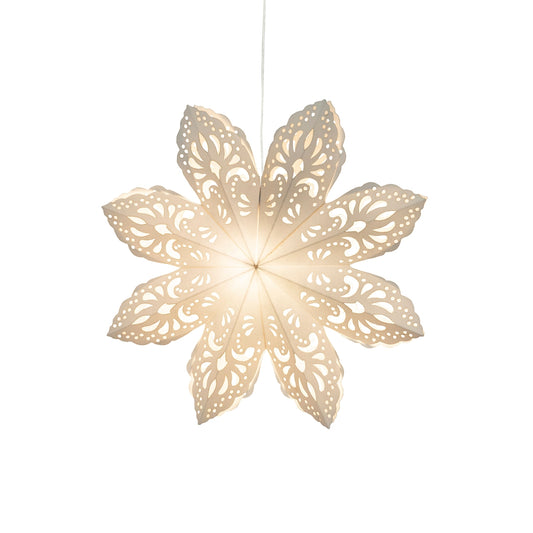 10% OFF: Snowflake Ice Flower, 8"
