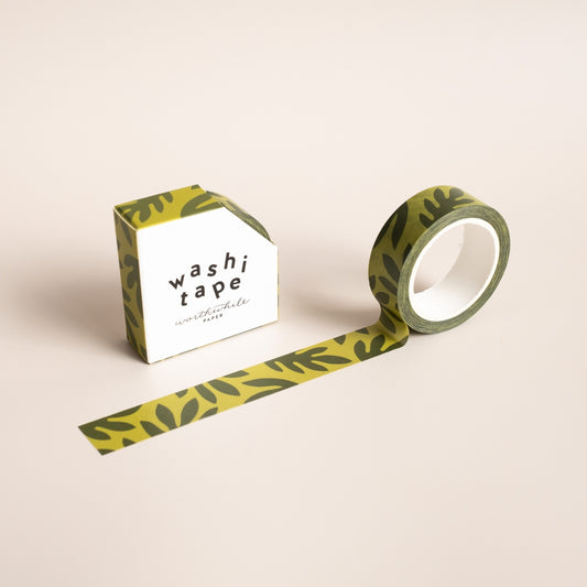 Washi Tape : Lush Leaves