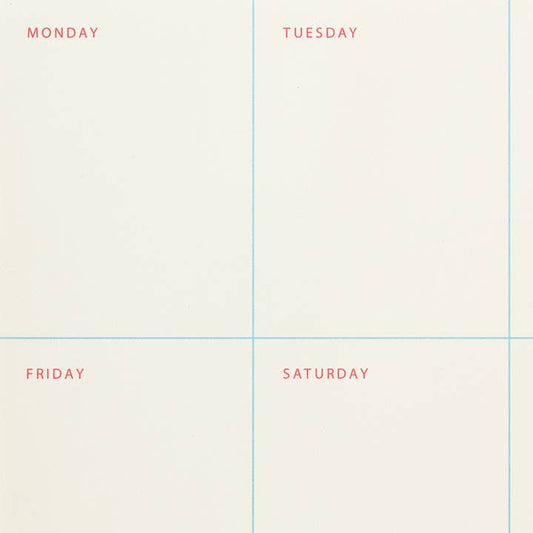 Weekly Notepad