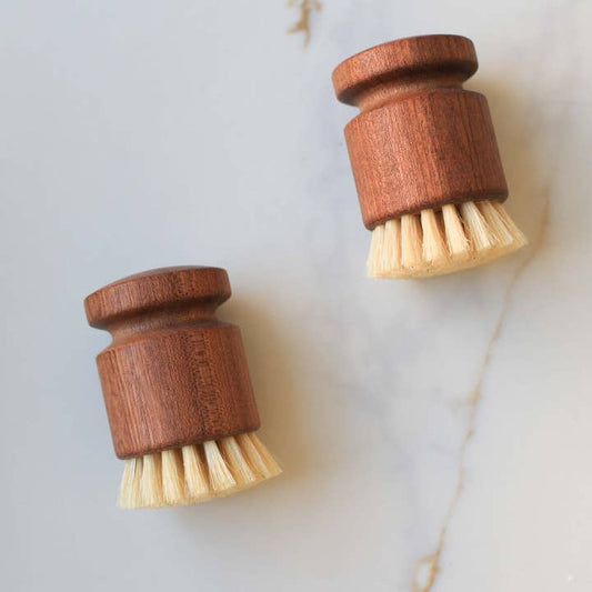Dark Wood Cleaning Brush