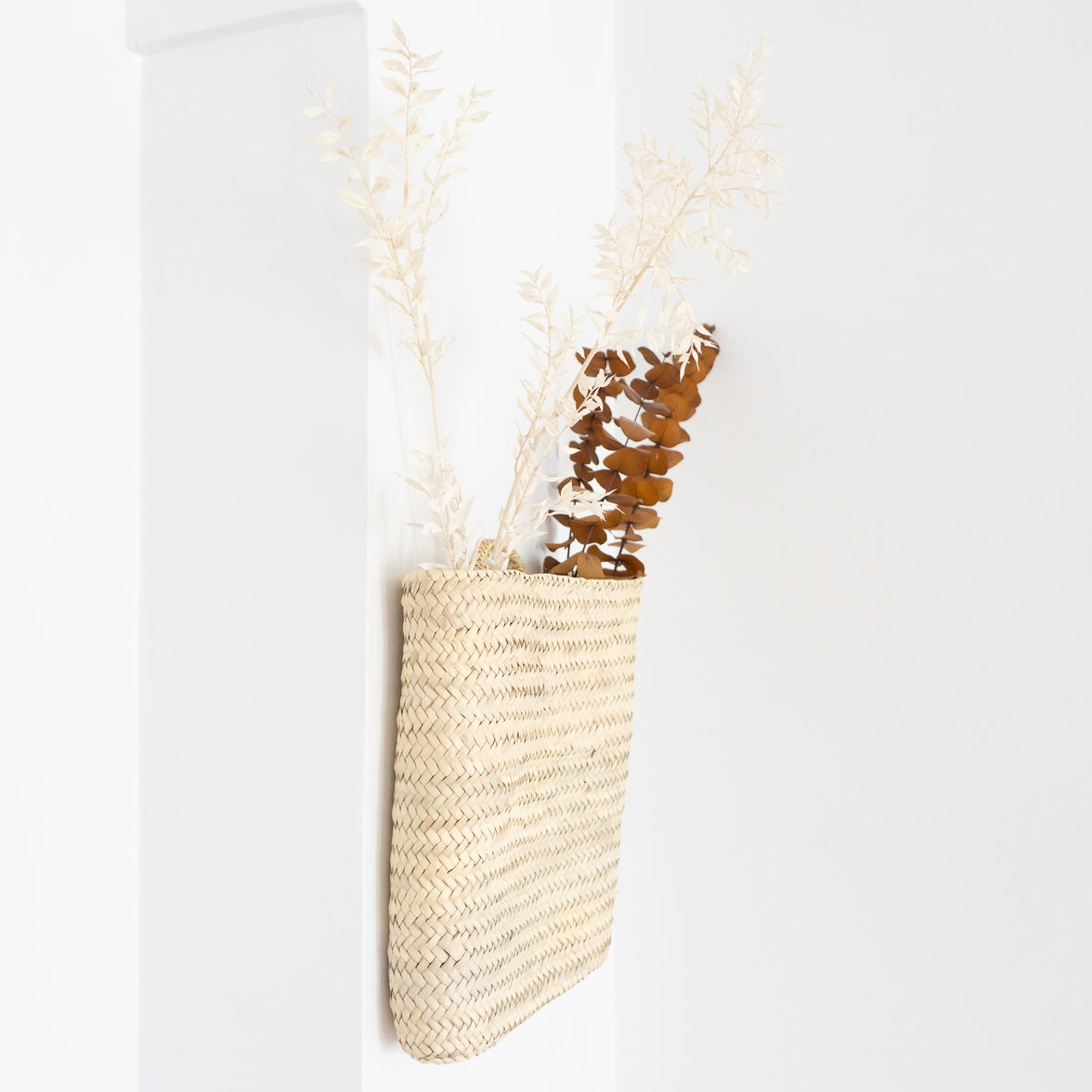 Moroccan Woven Wall Basket