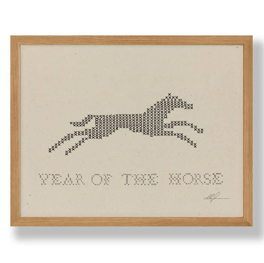 "Year of the Horse" Art Print (8.5 x 11)