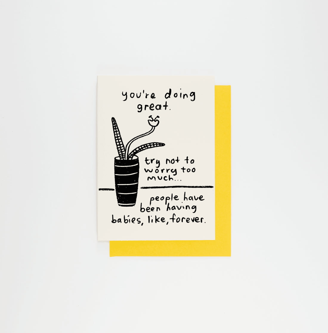 Card: You're Doing Great