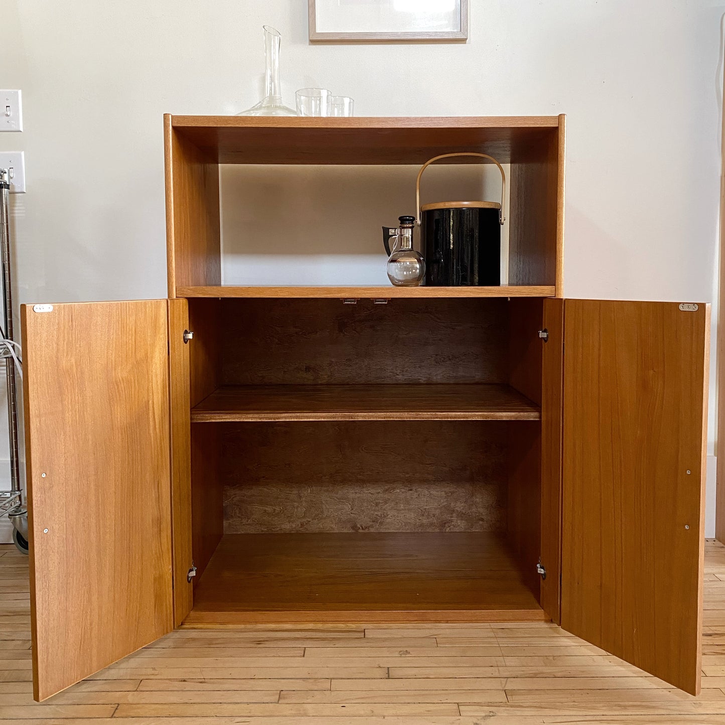 Vintage Teak Storage Cabinet