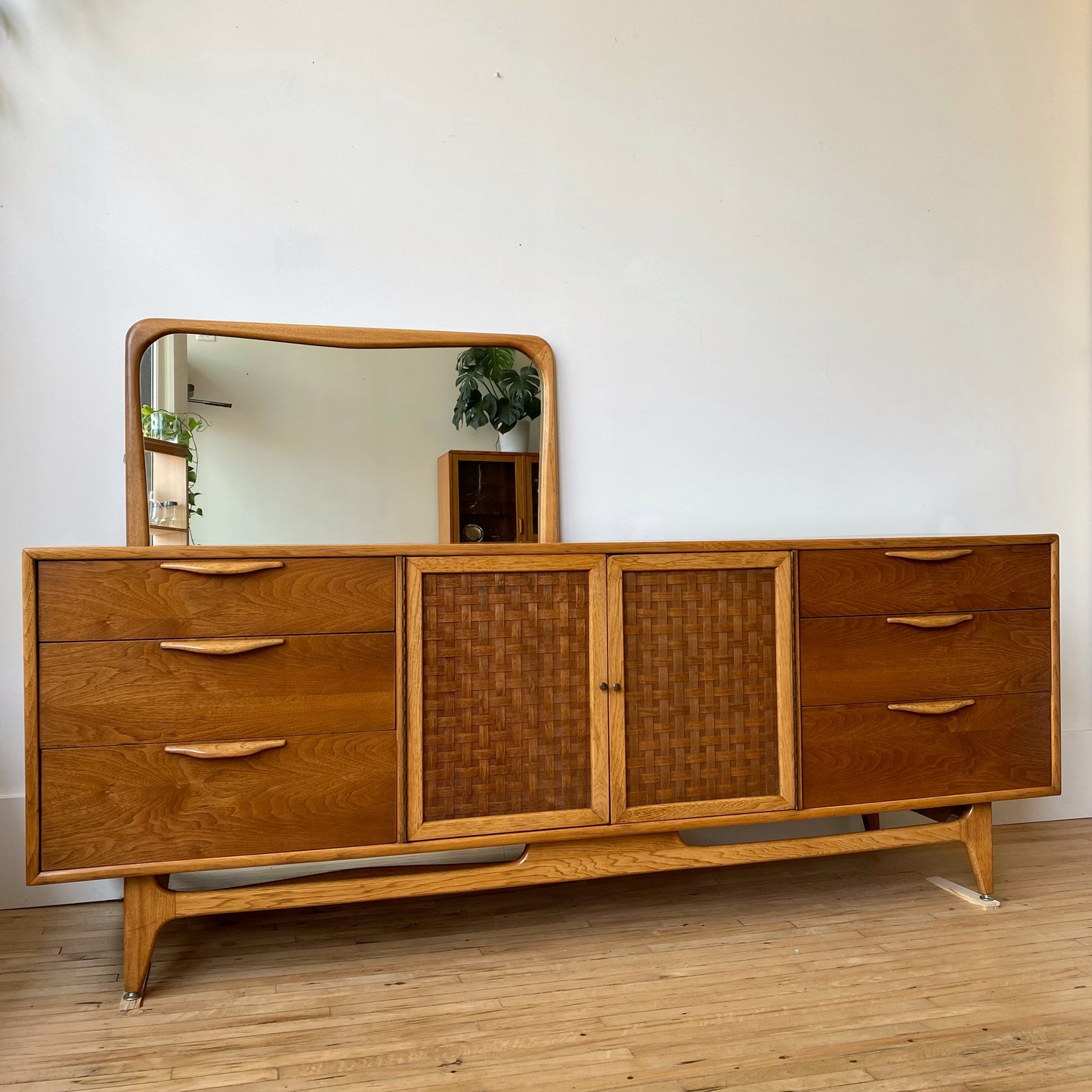 Vintage MCM Lowboy Dresser / Credenza by Lane, Circa 1960's