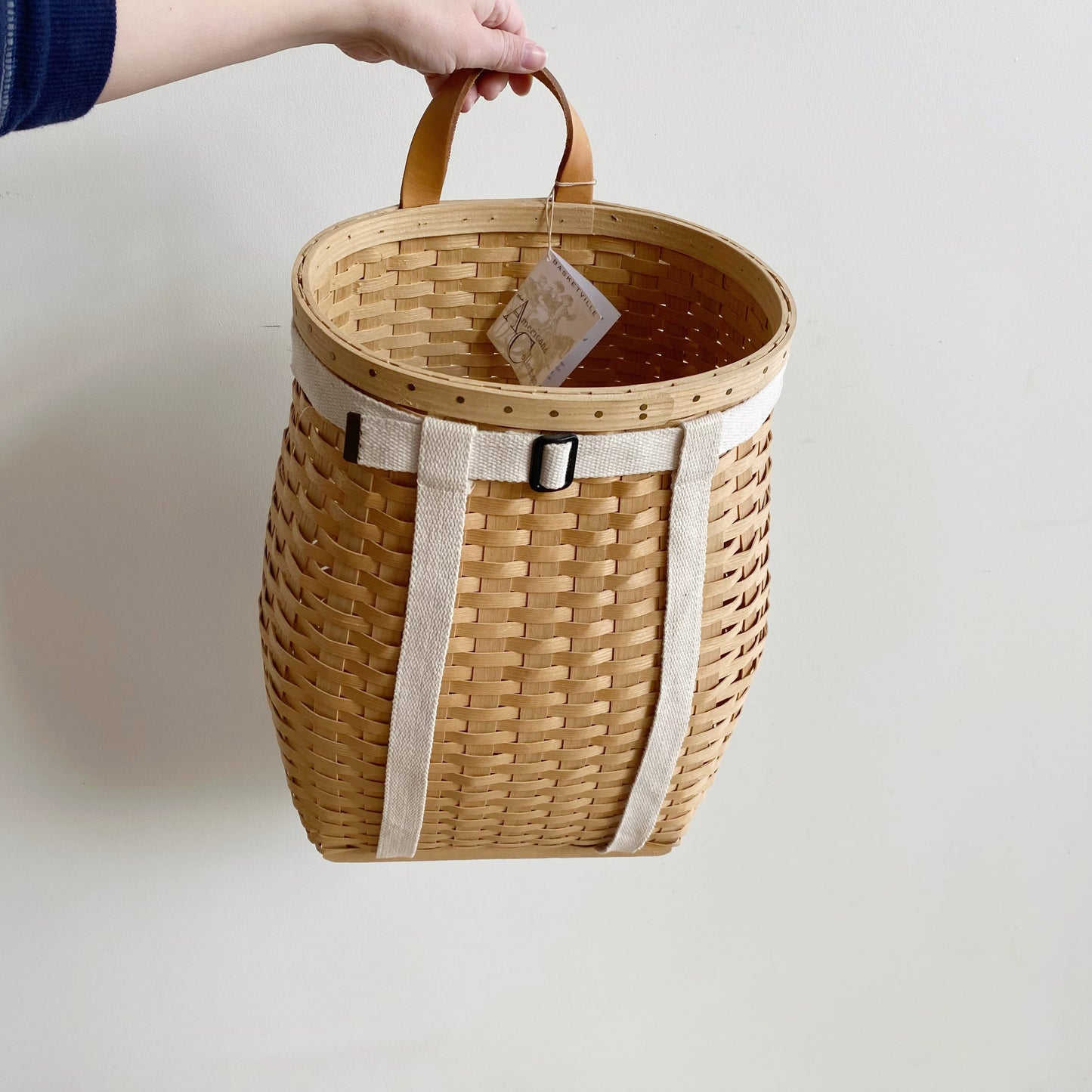 Found Woven Foraging Backpack