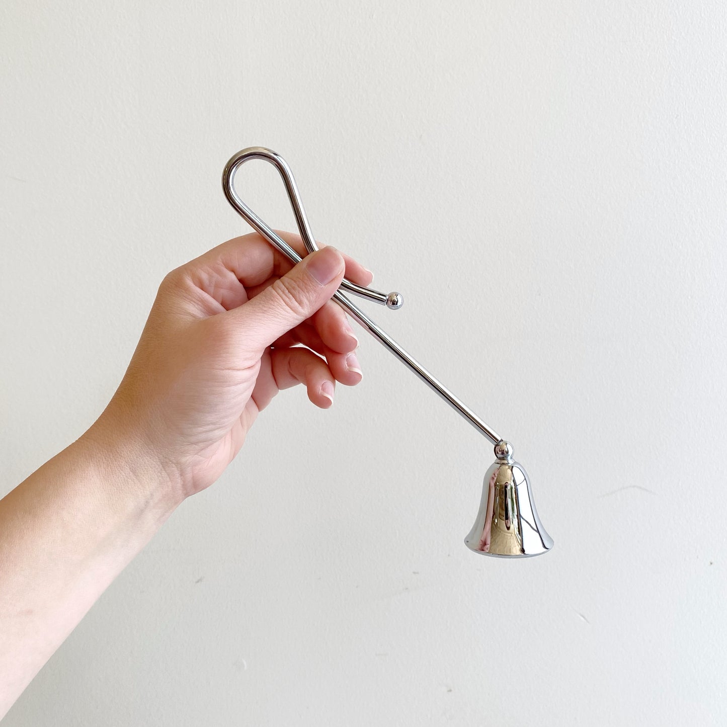 Found Vintage Silver Candle Snuffer