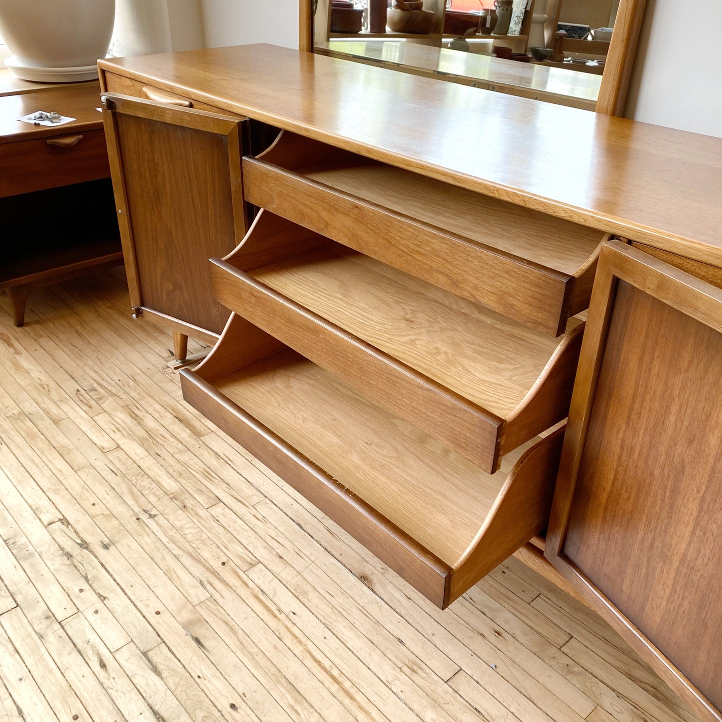 Vintage MCM Lowboy Dresser / Credenza by Lane, Circa 1960's