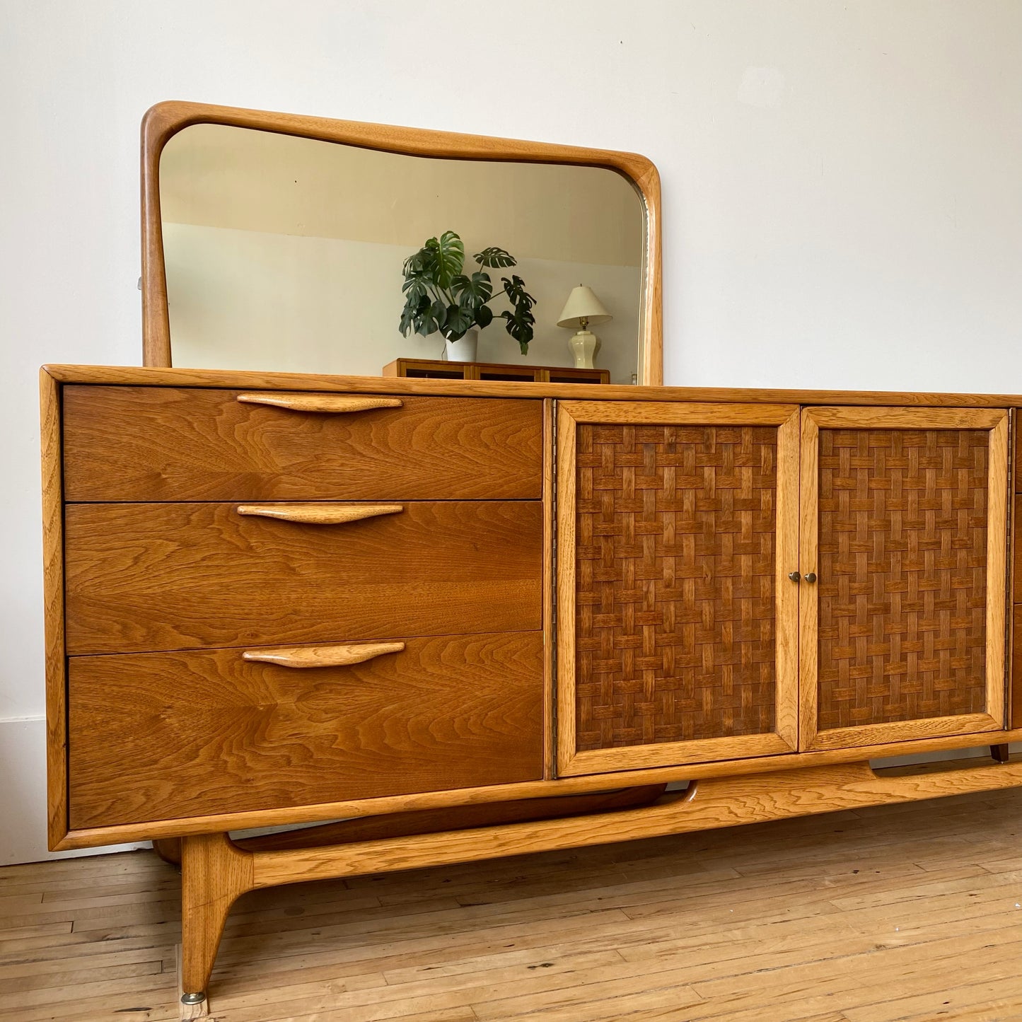Vintage MCM Lowboy Dresser / Credenza by Lane, Circa 1960's