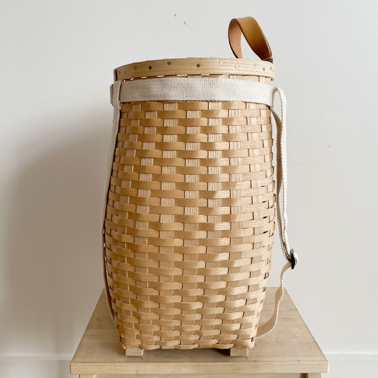 Found Woven Foraging Backpack