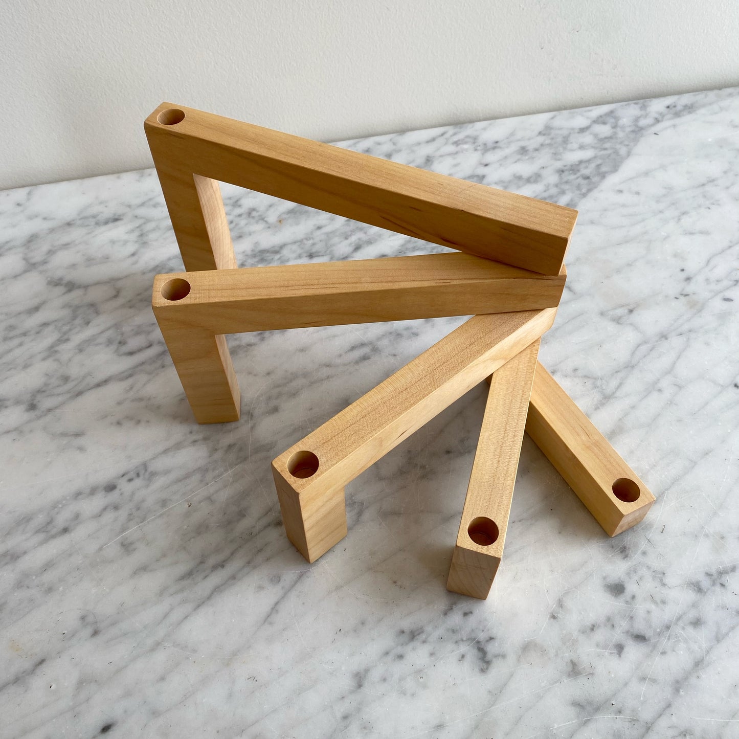 Vintage Handcrafted Articulating Candle Holder