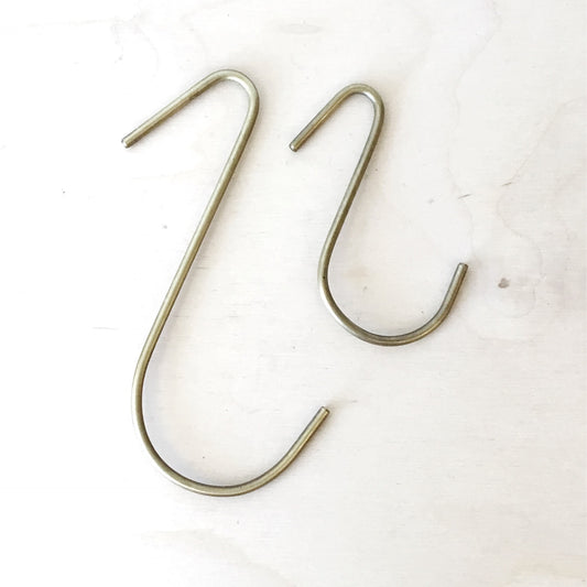 Simple Brass J Hook