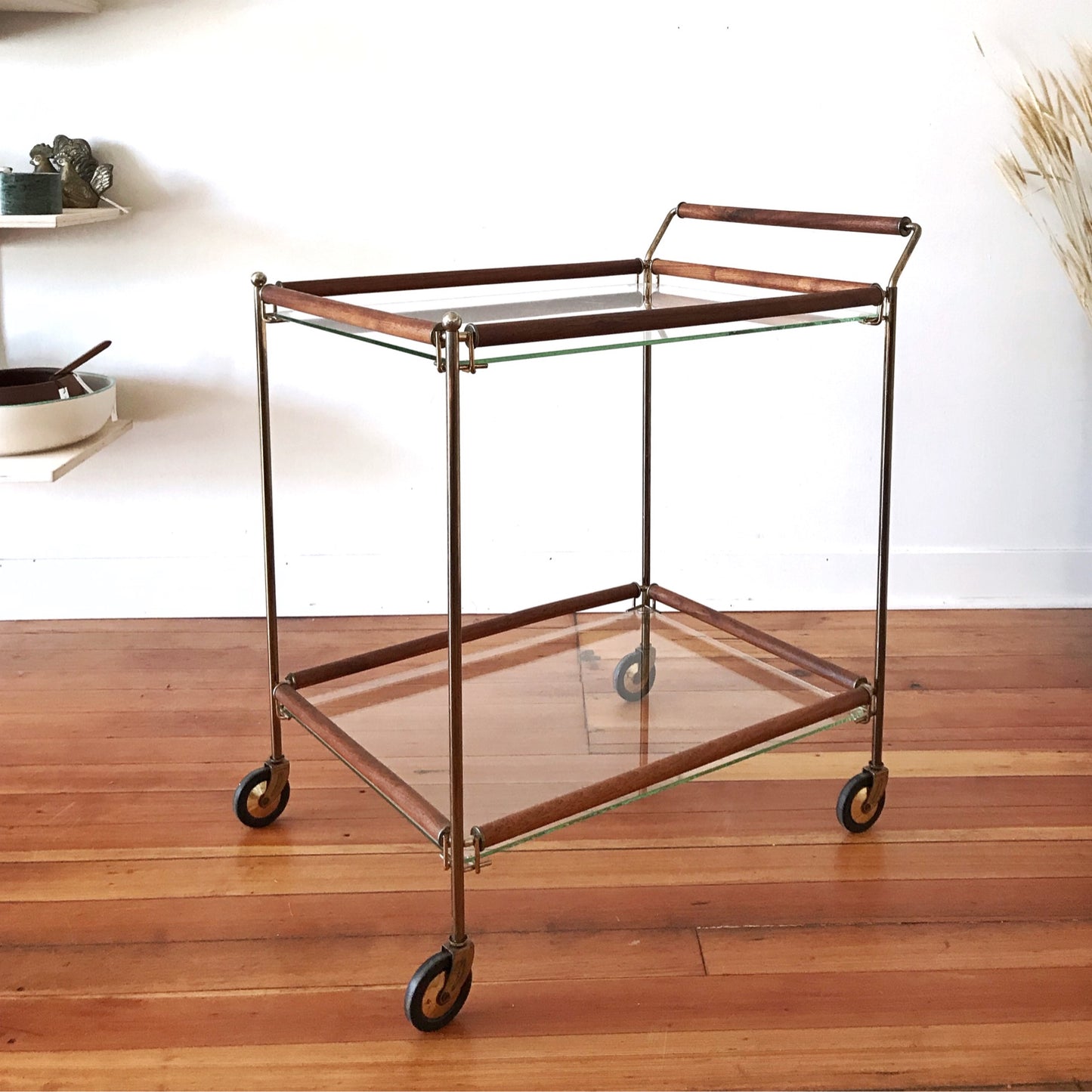 Vintage Italian Mid-Century Bar Cart